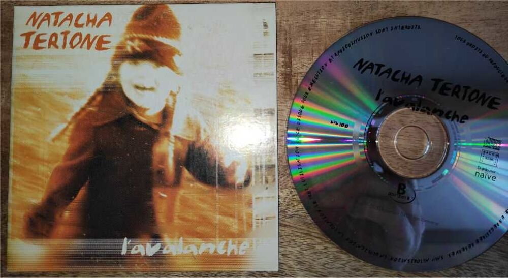 Natacha Tertone - L'avalanche (CD single) CD et vinyles