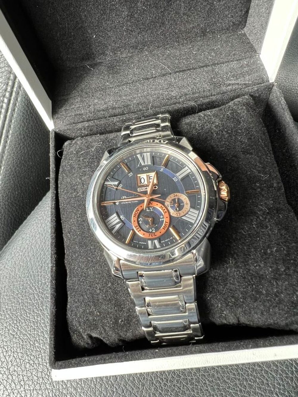Seiko premier kinetic perpetual Bijoux et montres