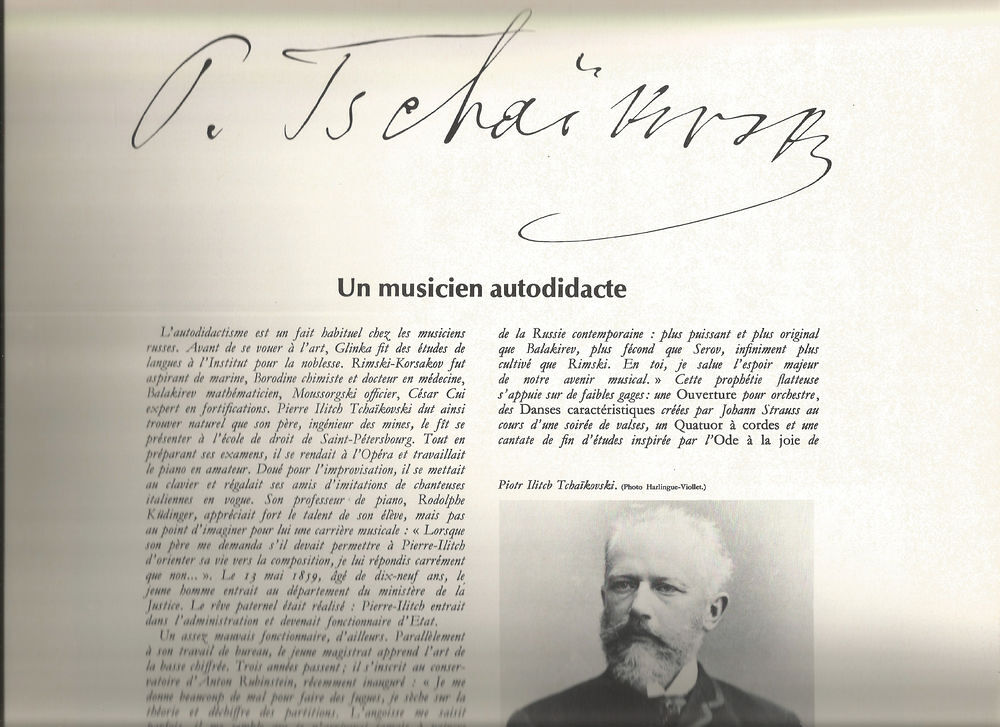 Tcha&iuml;kovsky ? Symphonie n&deg;6 Path&eacute;tique Wilhelm Furtw&auml;ngler CD et vinyles