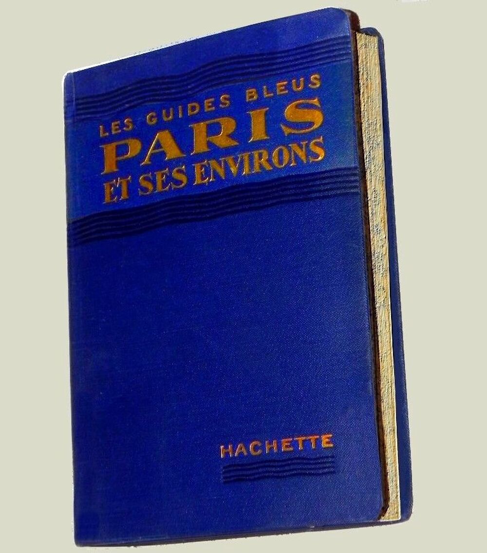 Lot de 2 Guides Bleus, Paris et ses environs Belgique Luxemb Livres et BD
