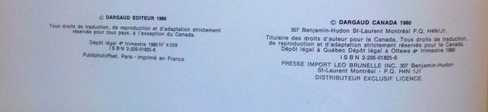 LAUZIER L'Int&eacute;grale T2 Ed. Dargaux Livres et BD