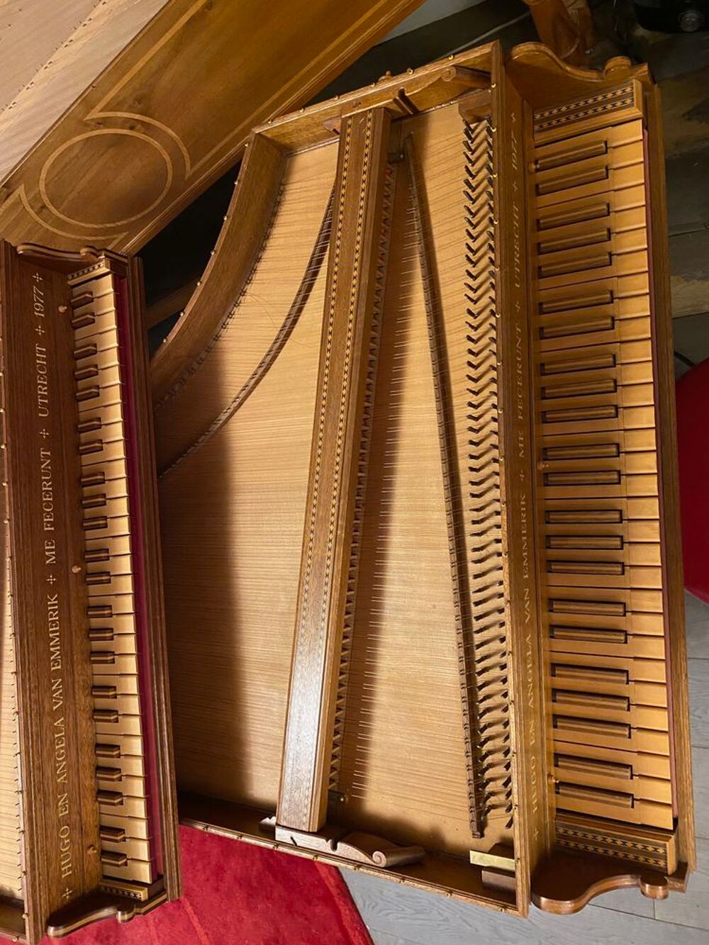 Deux Clavecins Italien facteur Van Emmerik Instruments de musique
