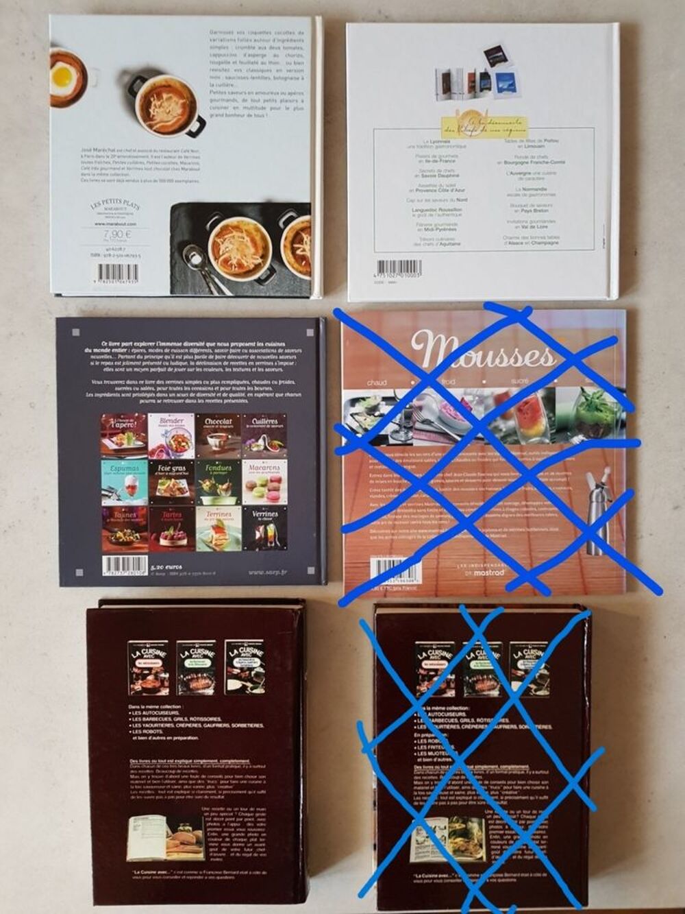 4 LIVRES de cuisine Livres et BD