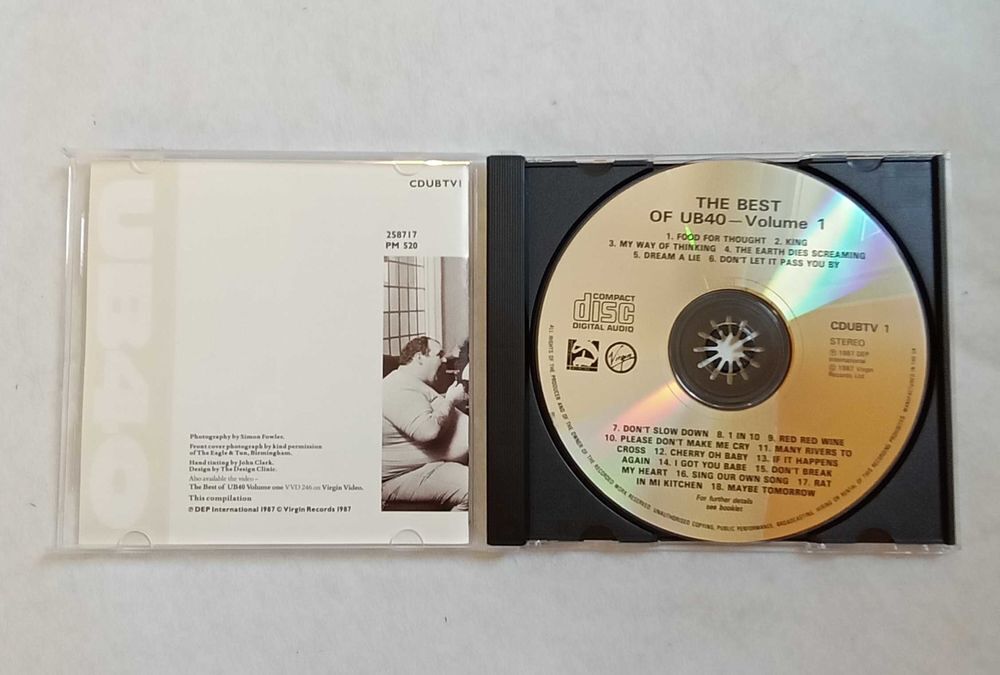 CD UB40 CD et vinyles