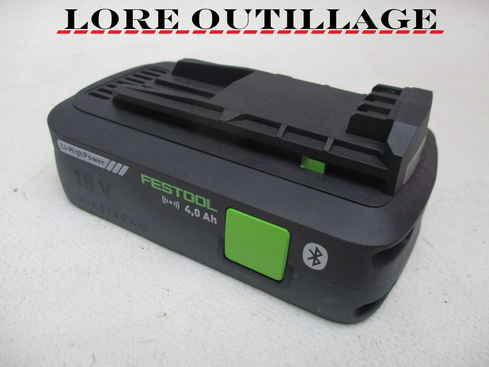 FESTOOL BP 18 Li 4.0 HPC-ASI - batterie Bricolage
