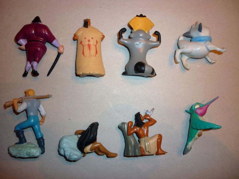 Collection NESTL&Eacute;: "POCAHONTAS" s&eacute;rie compl&egrave;te 1995 &copy; DISNEY Jeux / jouets
