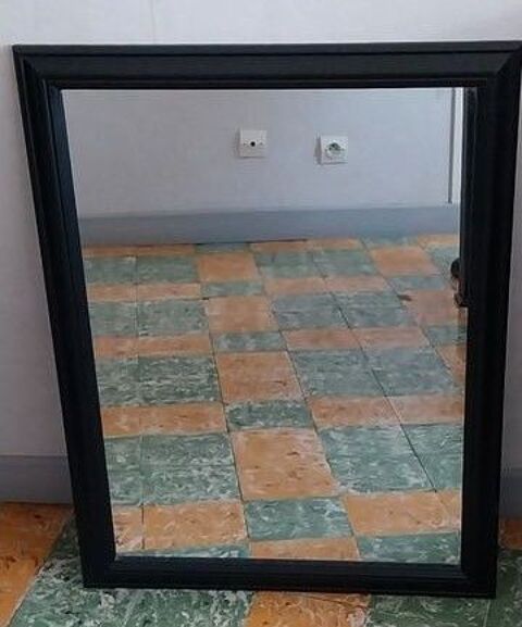 grand miroir encadr� noir 79x59 cm. 40 Flines-lez-Raches (59)