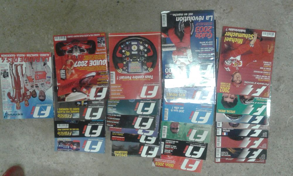 Revues F1 Livres et BD
