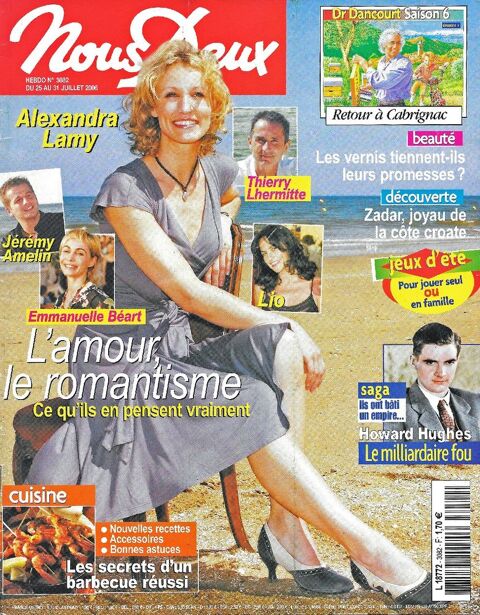 NOUS DEUX Magazine n3082 2006  Howard HUGHES  2 Castelnau-sur-Gupie (47)