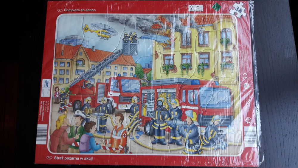 PUZZLE POMPIERS Jeux / jouets