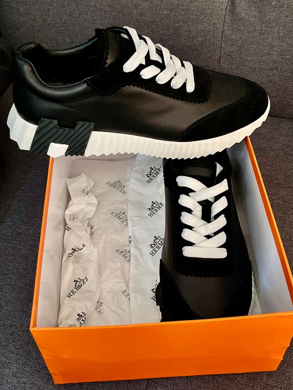 Baskets homme Bouncing noire taille 42 Chaussures