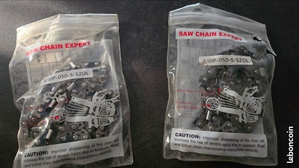 2 Chaines tron&ccedil;onneuse neuve Bricolage