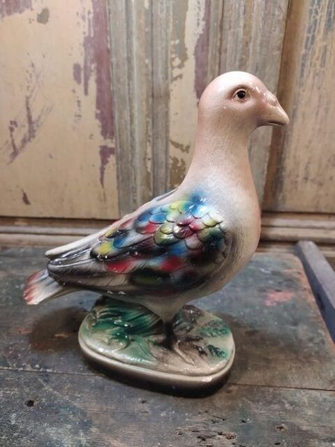 Ancienne Tirelire � Casser Pigeon Angelo Biagioni Tours 25 Loches (37)