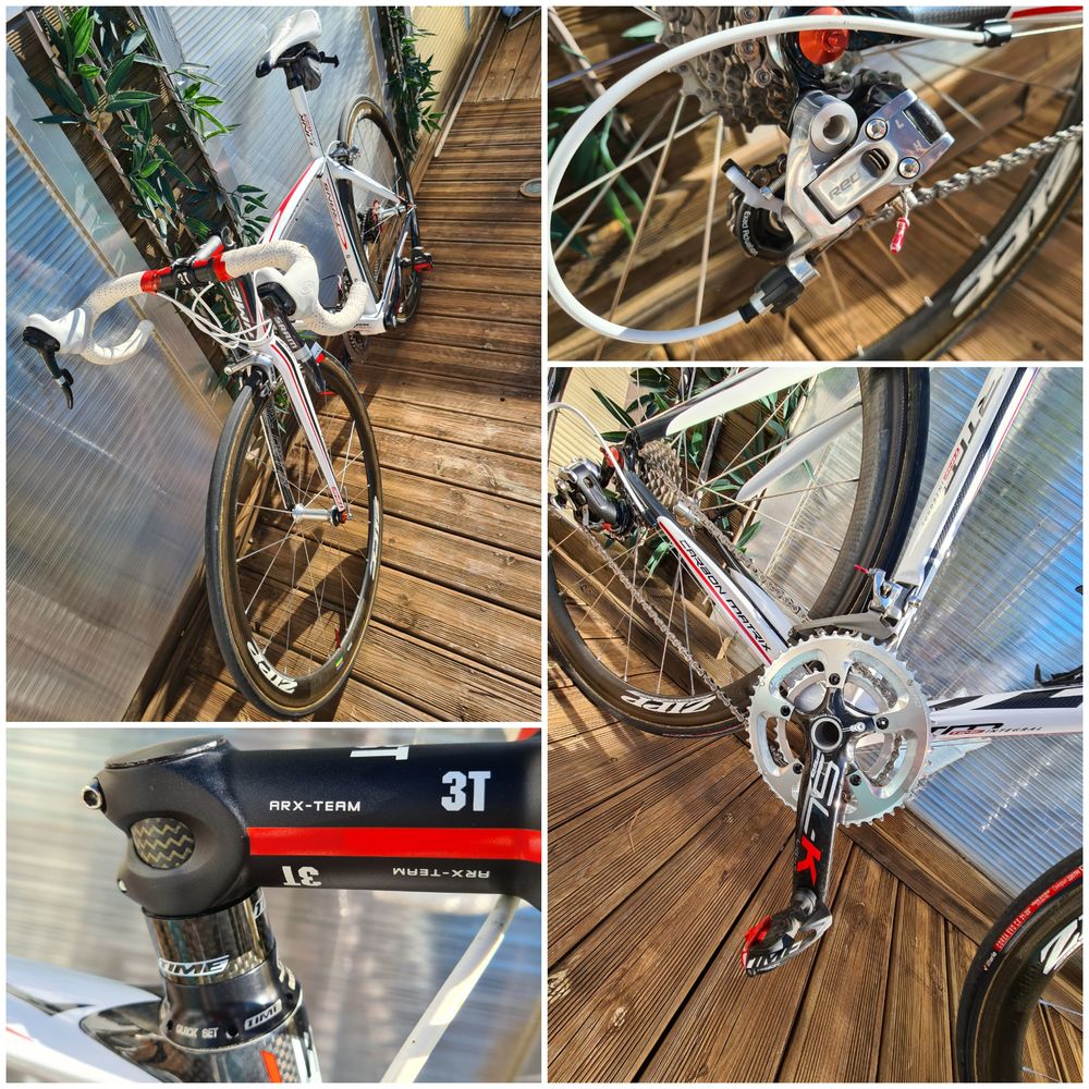 V&eacute;lo Time int&eacute;gral carbone cadre nickel aucun coup + fourche Vélos