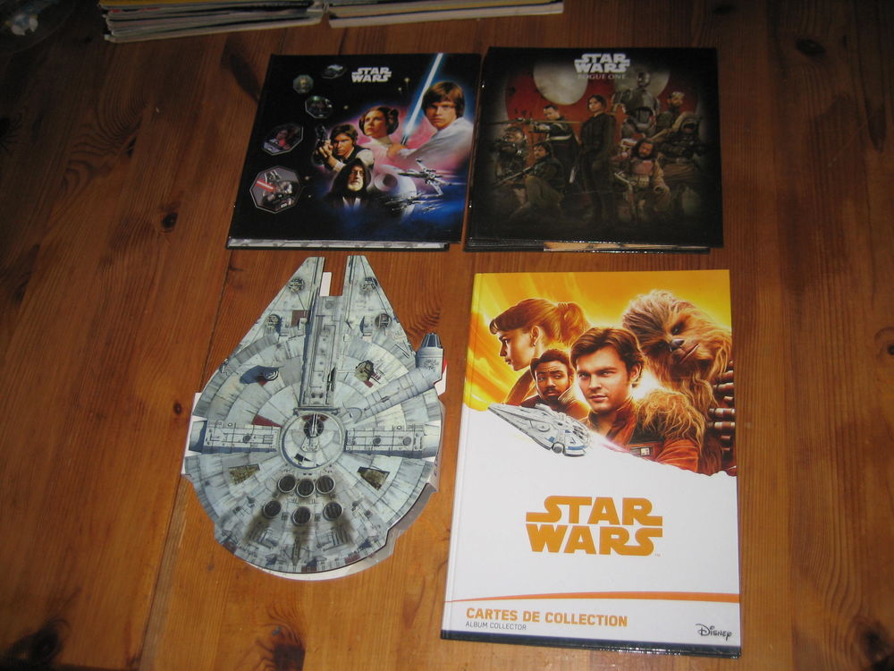 lot 4 collecteurs STAR WARS COMPLETS lecler Livres et BD