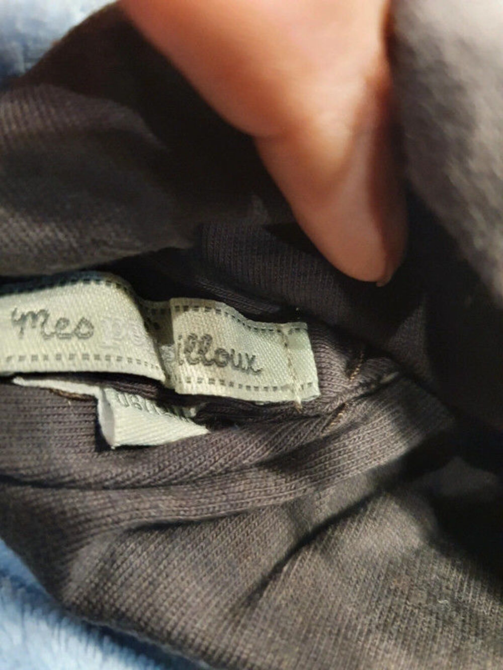 bonnet ourson bleu - 6/12 mois Vêtements enfants