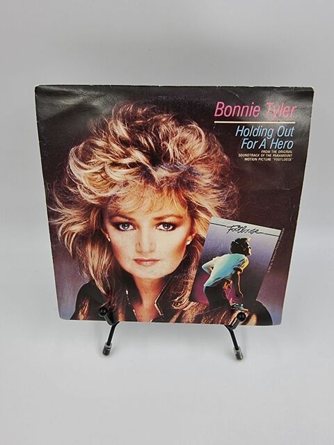 Vinyle 45 tours Bonnie Tyler : Holding Out for a Hero  3 Vulbens (74)