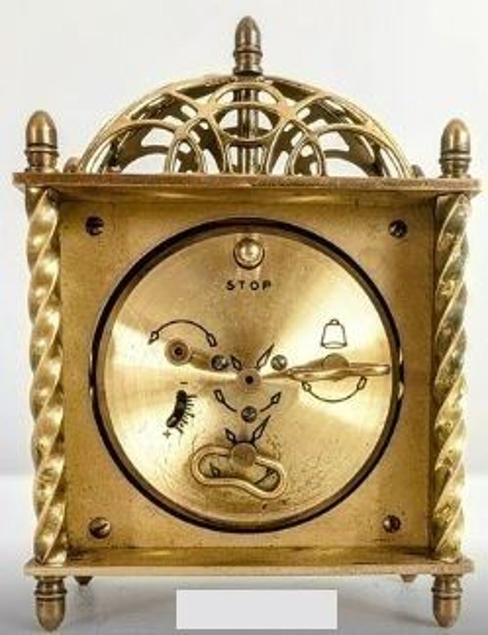 R&eacute;veil de la marque JAZ mod&egrave;le Tiaric de 1957 en laiton Bricolage