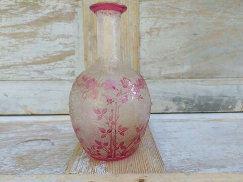 Carafe Cristal de Baccarat D�cor �glantier D�gag� � l'Acide 160 Loches (37)