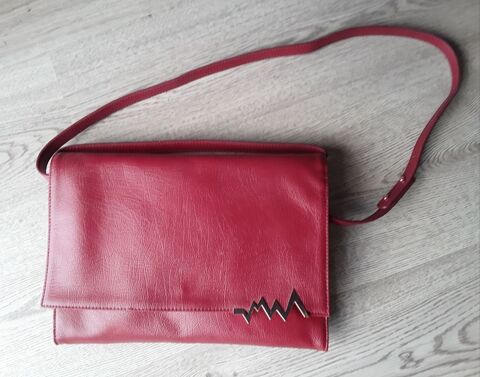 Sac cuir rouge, Cop Copine 35 Draguignan (83)