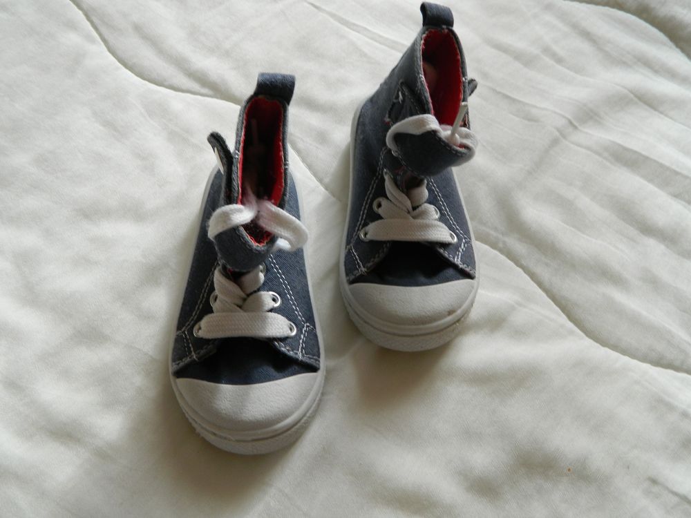 BASKET TOILE MONTANTE DEVIL CHILD T 21 Chaussures