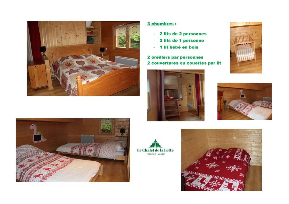   Chalet, montagne, 3* tout confort quartier calme et reposant Lorraine, Ventron (88310)