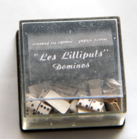 jeu miniature Marc Vidal 1989 Les Lilliputs DOMINOS 15 Issy-les-Moulineaux (92)
