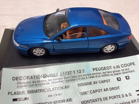 PEUGEOT 406 COUPE 1/43 voiture miniature 8 Als (30)