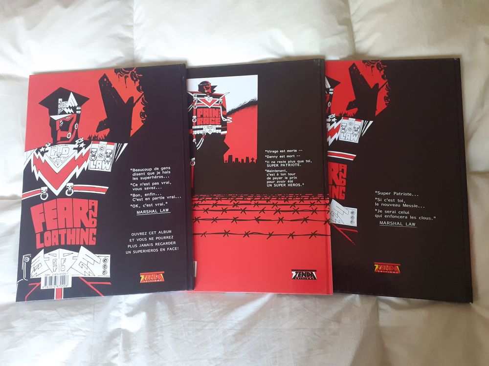comics Marshal Law s&eacute;rie compl&egrave;te (3) Livres et BD