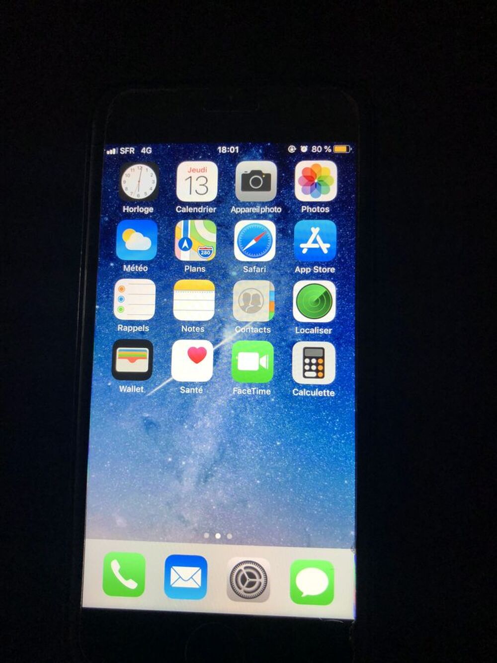 iPhone 7 32 Gb noir mat Téléphones et tablettes