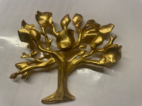 Broche arbre doré GM ANTIGONA 120 Vigneux-sur-Seine (91)