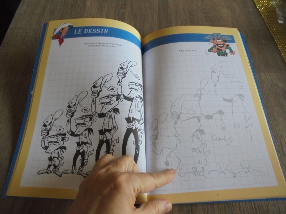 Cahier Lucky Luke (106) Livres et BD