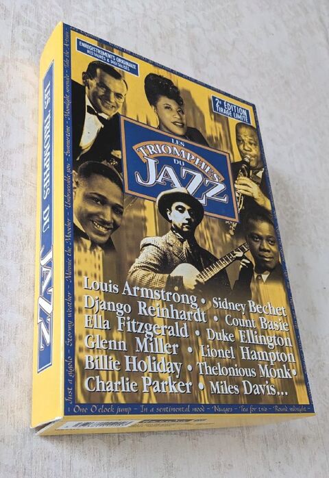JAZZ coffret de 20 CD  les triomphes du jazz  Péronnas (01)