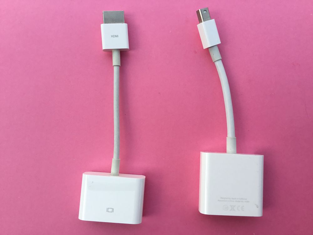 Adaptateur HDMI vers DVI et adaptateur DVI vers thunderbolt Matériel informatique