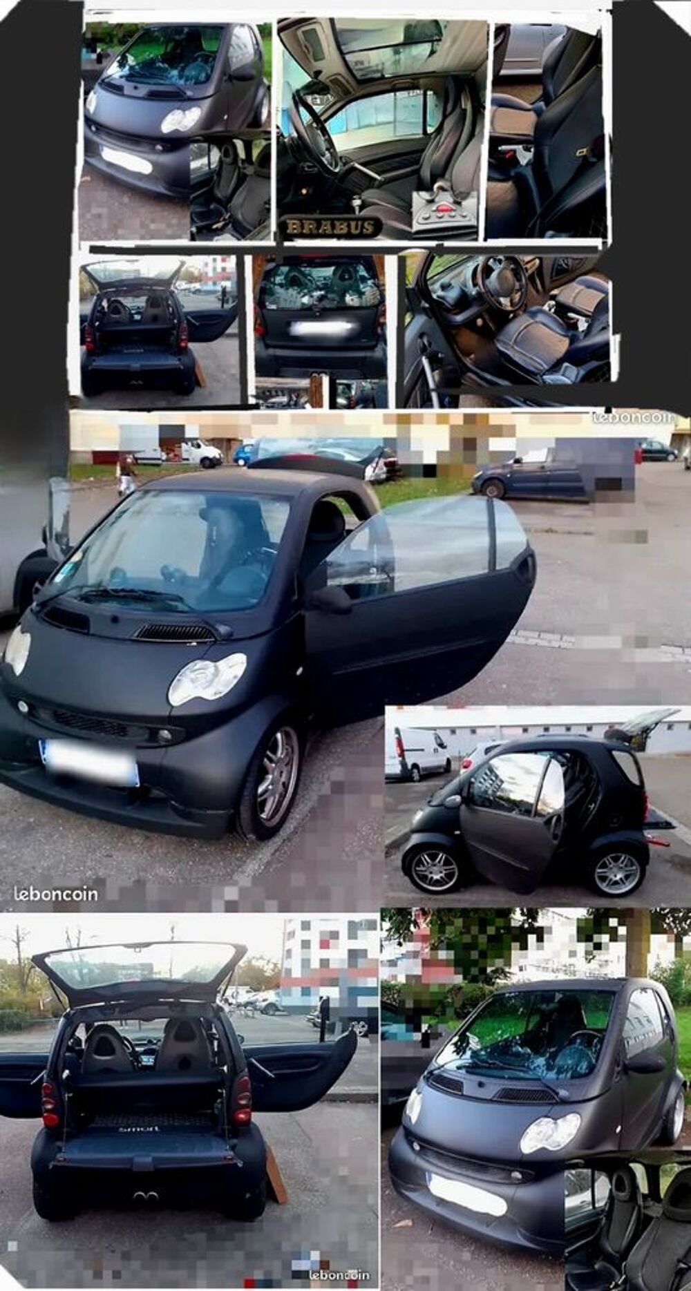 ForTwo Smart Coupe 61 Pulse 2005 occasion 67000 Strasbourg