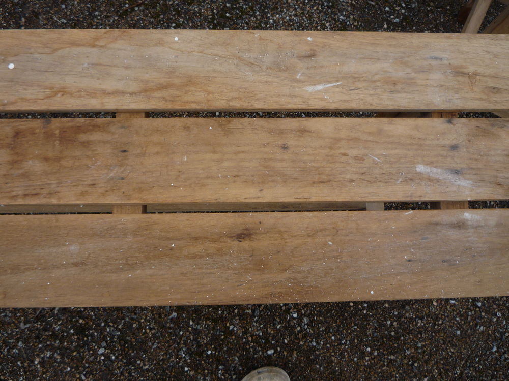 Banc et tabouret bois (G) Meubles
