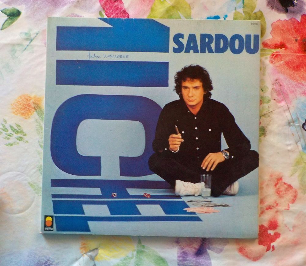 VYNIL 33T MICHEL SARDOU Album VICTORIA 1980 CD et vinyles