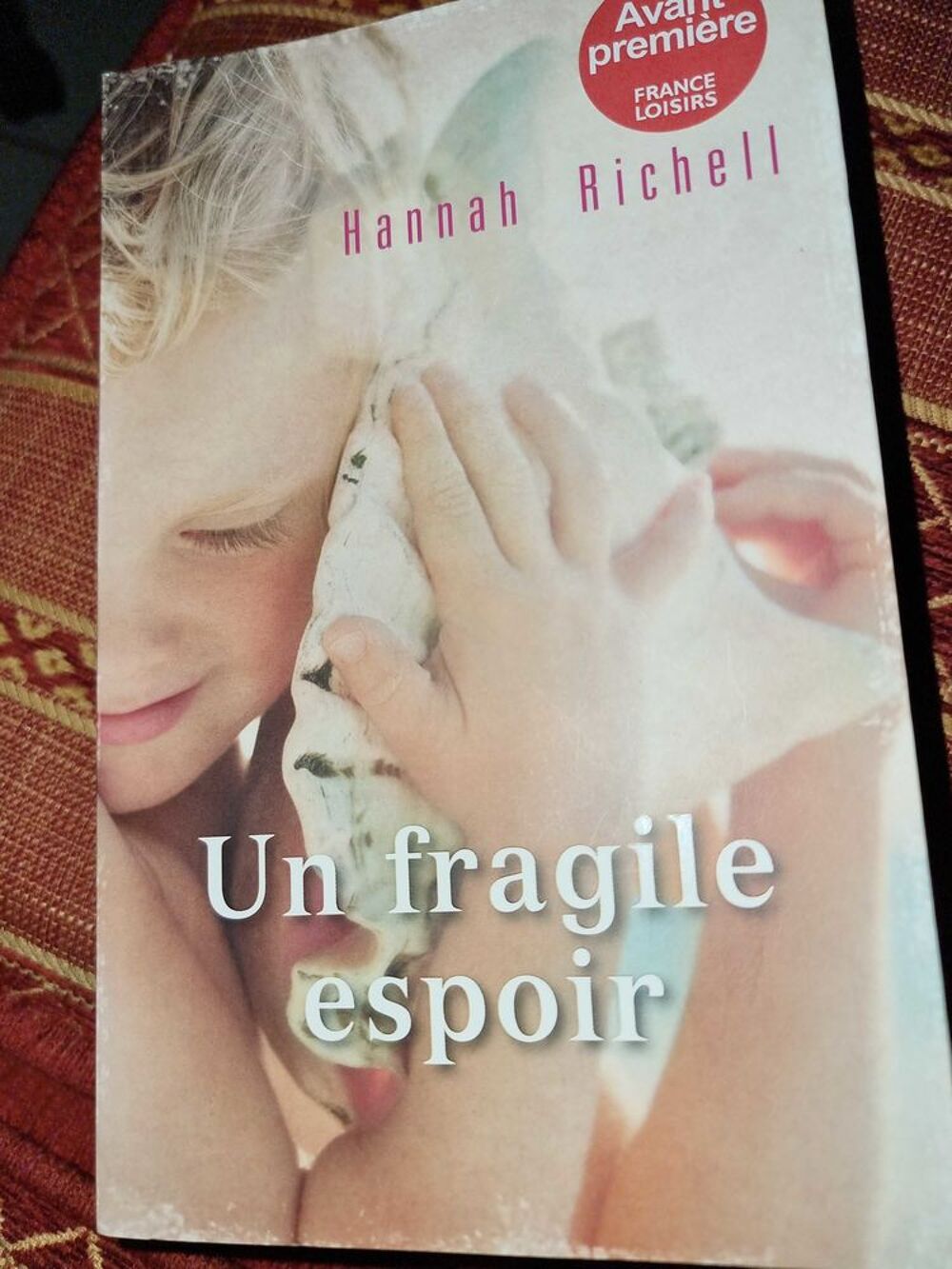 Livre de Hannah Richell Livres et BD