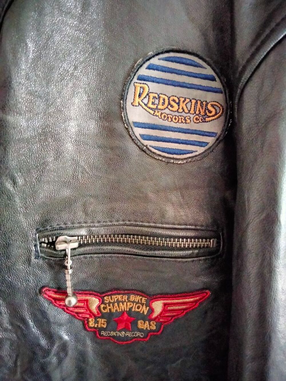 Blouson cuir Redskins Vêtements