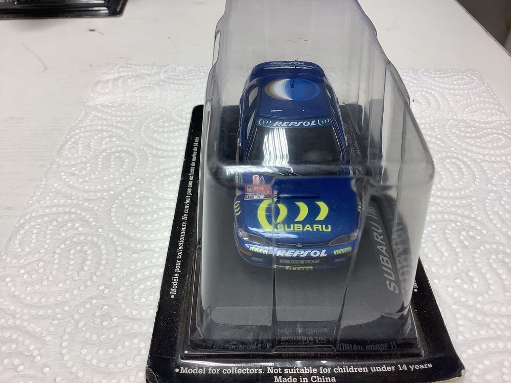 SUBARU IMPREZA RAC RALLY 1995 1/43 voiture miniature 