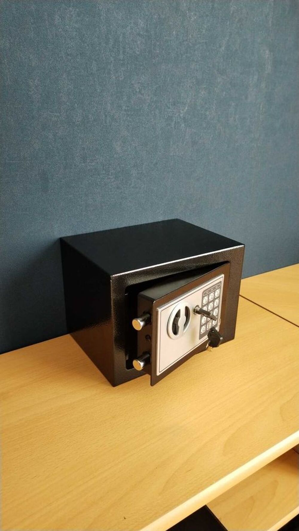 Coffre fort &agrave; code num&eacute;rique Coffre-fort blind&eacute; &eacute;lectronique 4.6L Coffre bijoux Meubles