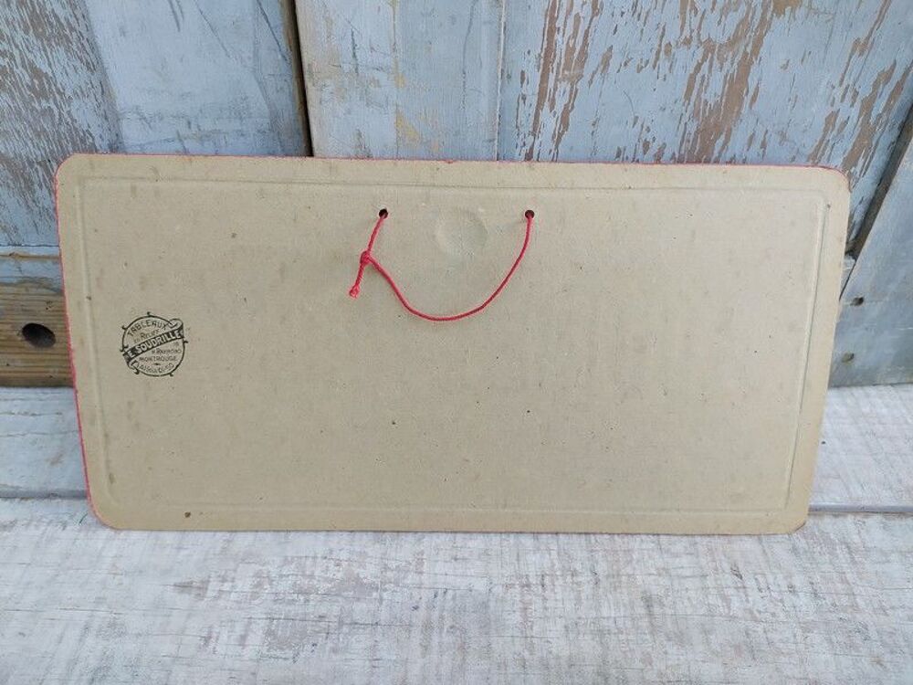 Ancien Carton Publicitaire Vins de Bordeaux Audinet et Buhan 