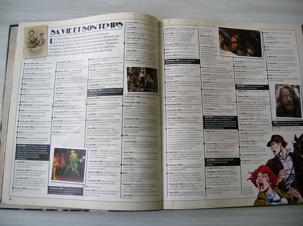 INDIANA JONES Le Guide en Images Livres et BD