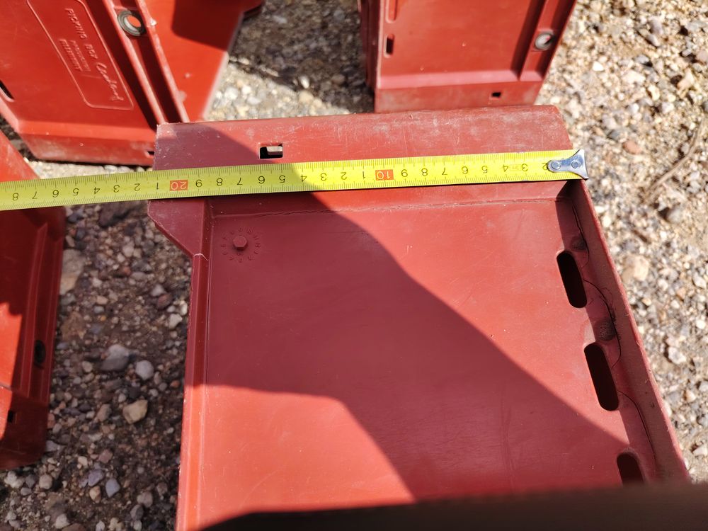 Caisses plastiques transport 30x40xh21 alibert Bricolage