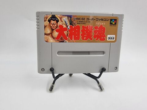 Jeu Super Nintendo (SNES) Ozumo Spirit oh Sumo Ohsumo Sumou  13 Vulbens (74)