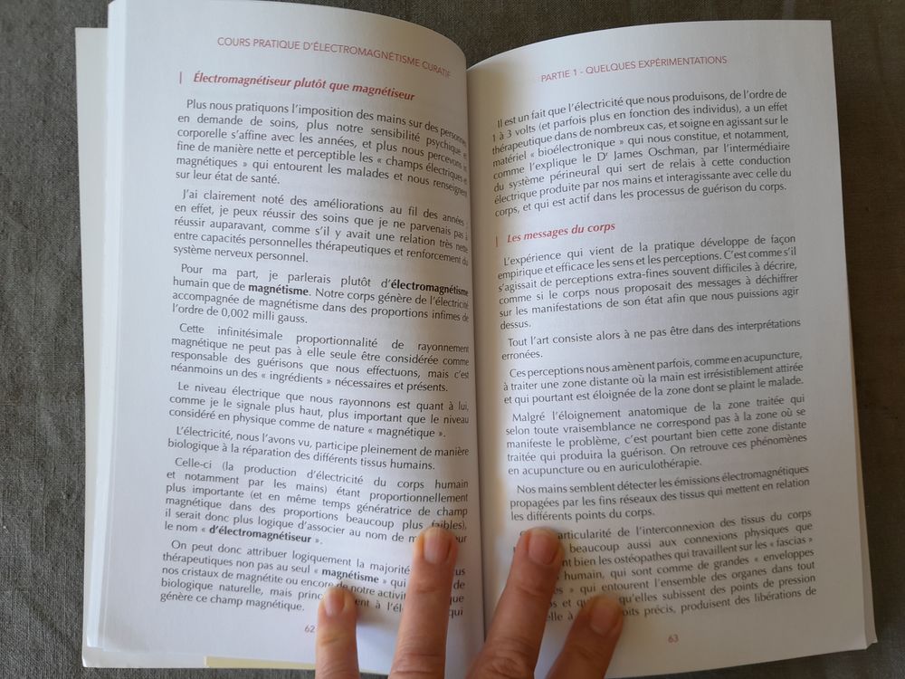 Cours pratique d'&eacute;lectromagn&eacute;tisme curatif Livres et BD