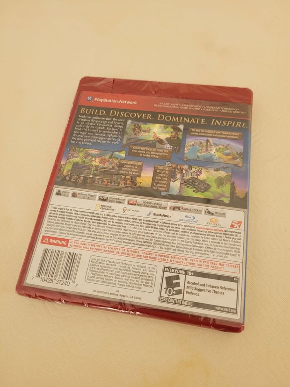 Sid Meier's Civilization Revolution /PS3 Consoles et jeux vid�os