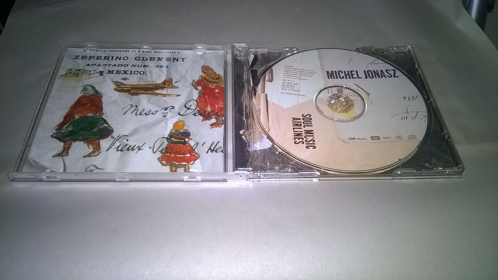 CD Michel Jonasz
Soul Music Airlines
1996
Excellent etat
CD et vinyles