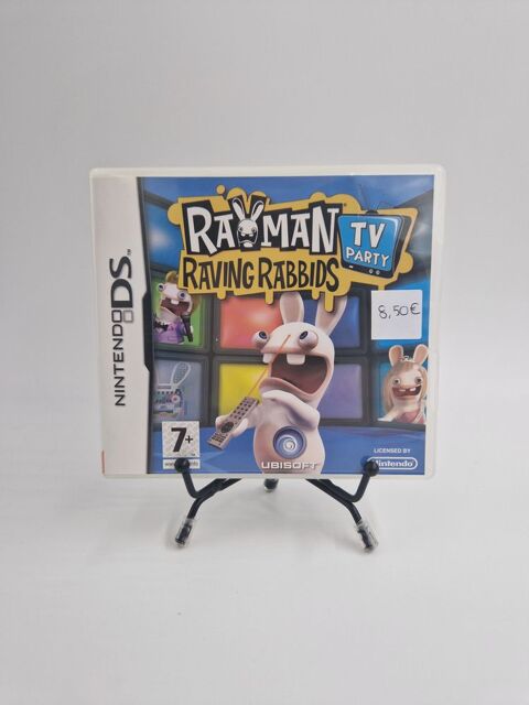 Jeu Nintendo DS Rayman Raving Rabbids TV Party sans notices 9 Vulbens (74)