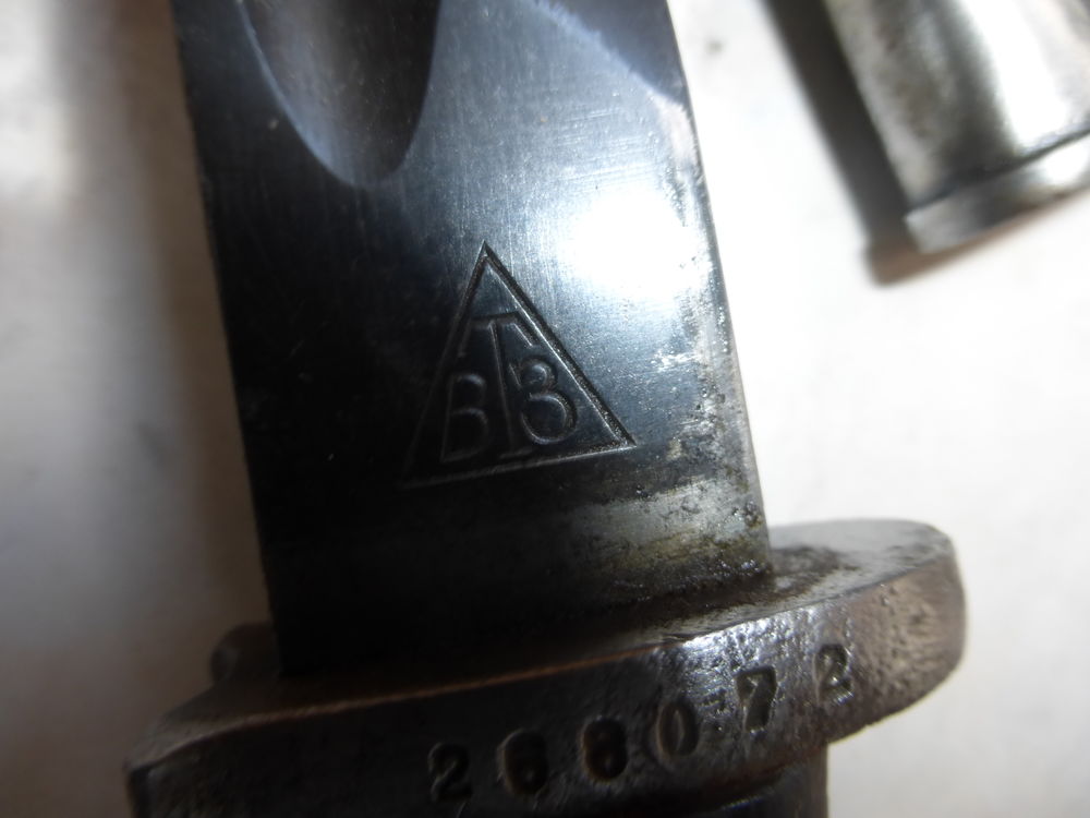 Baionnette Mauser Yougoslave BTZ M1924 ww2 